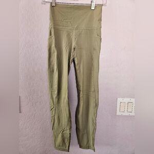 Lululemon Athletica Sage Green Align HR 25" Leggings w/ Pockets